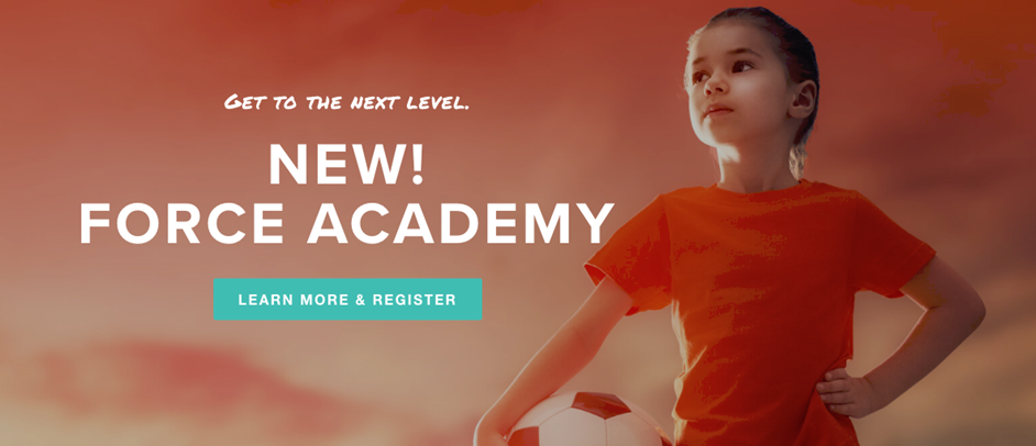 NEW! Force Academy for U8 and U9 Players