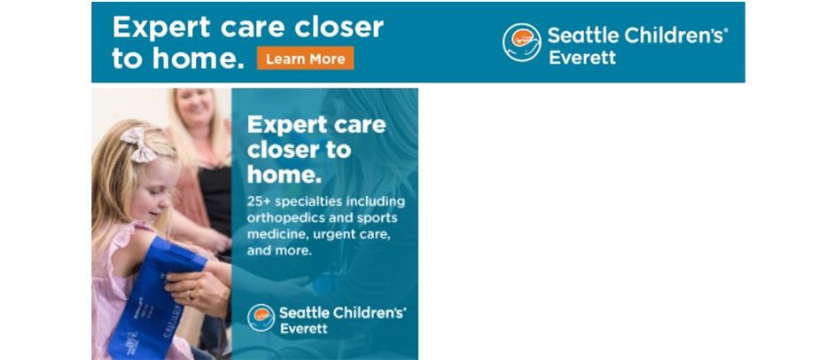 Thank you, sponsor Seattle Children's Hospital!